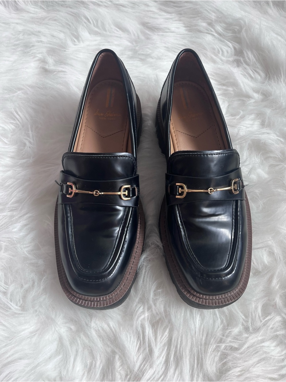 Sam Edelman Laus Platform Lug Sole Loafer Size 8.5